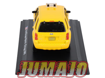 XAT21 Voiture 1/43 IXO FABBRI TAXIS DU MONDE : FORD Escape Hybrid Chicago 2005