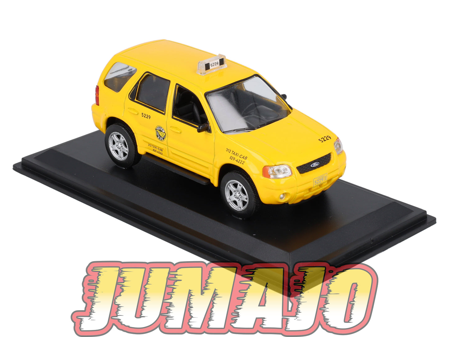 XAT21 Voiture 1/43 IXO FABBRI TAXIS DU MONDE : FORD Escape Hybrid Chicago 2005