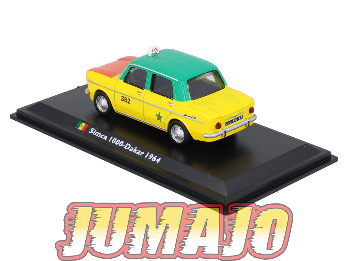 XAT30 Voiture 1/43 IXO FABBRI TAXIS DU MONDE : SIMCA 1000 Dakar 1964