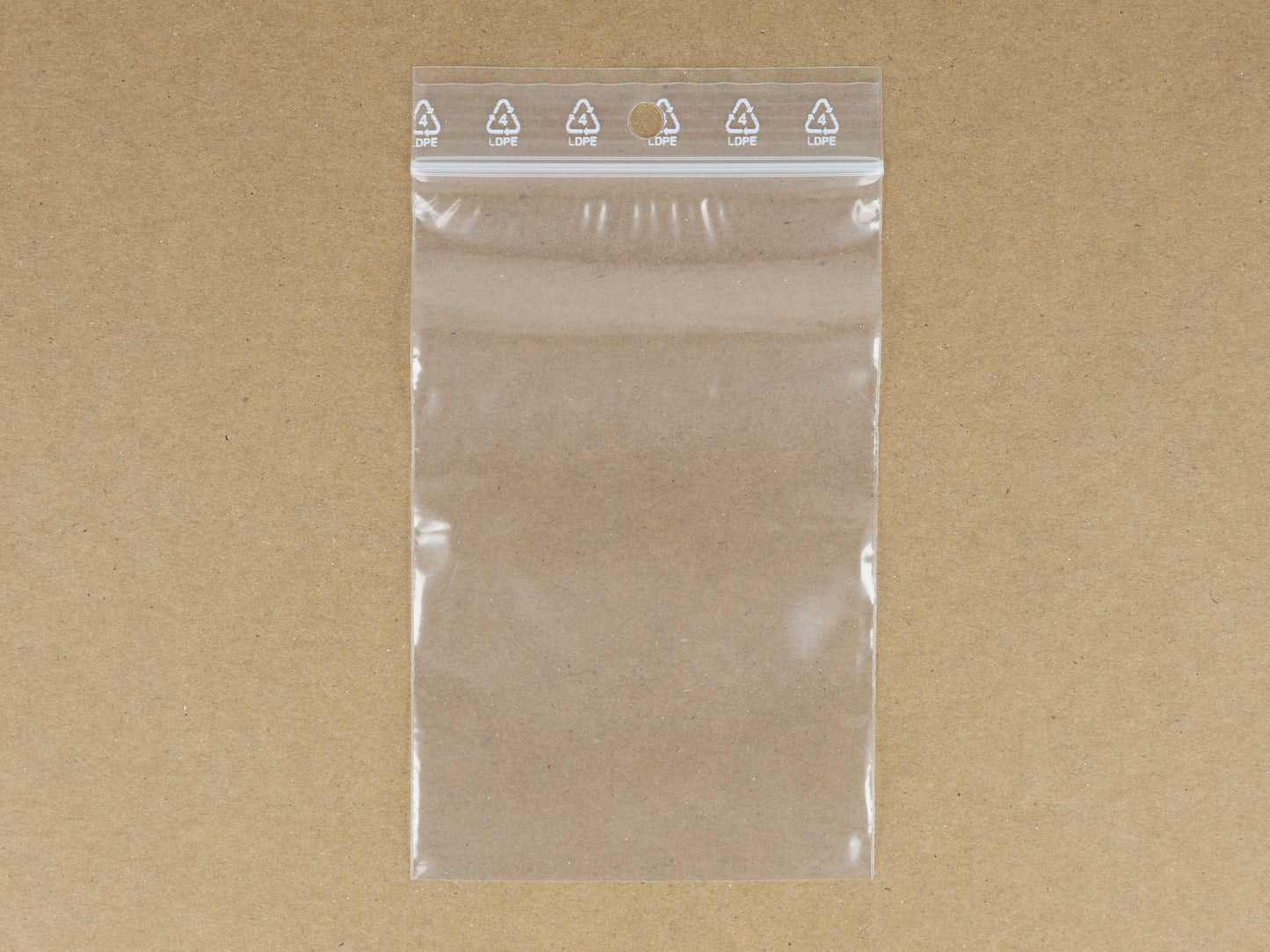 Lot de 100 sachets à fermeture zip Refermables Pochettes zip 50 µ