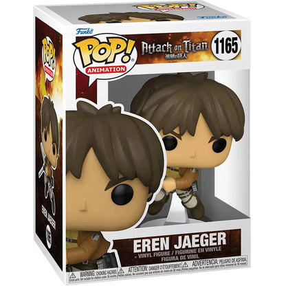 Figurine Vinyl FUNKO POP Attack on Titan : Eren Jaeger #1165