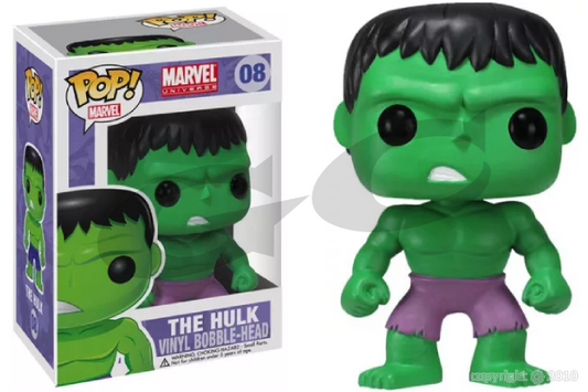 POP107 Figurine Vinyl FUNKO POP Marvel Universe : The Hulk #08