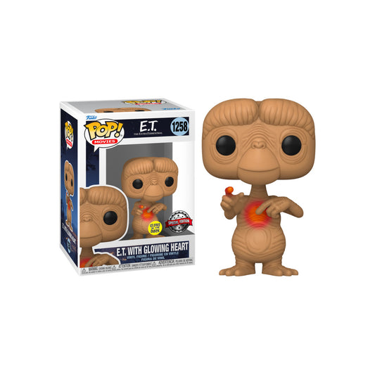 POP157 Figurine Vinyl FUNKO POP E.T. : E.T. with Glowing Heart #1258 GITD SE