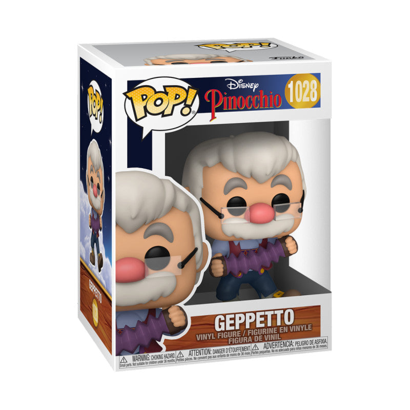 POP152 Figurine Vinyl FUNKO POP Disney Pinocchio : Gepetto #1028