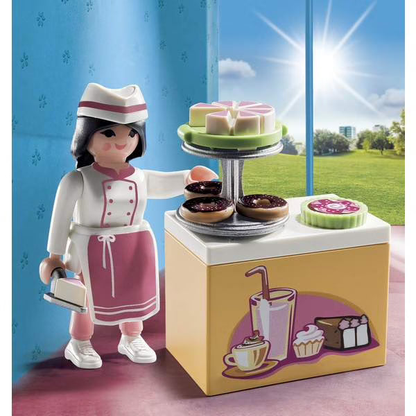 PLY40 PLAYMOBIL Special plus : Pâtissière 9097
