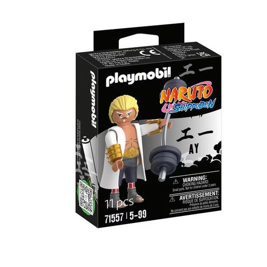 PLY136 Figurine PLAYMOBIL Naruto Shippuden : Fourth Raikage Ay 71557