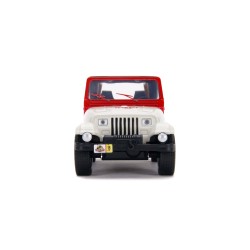 J129 Voiture 1/32 JADA Jurassic Park : Jeep Wrangler 1992