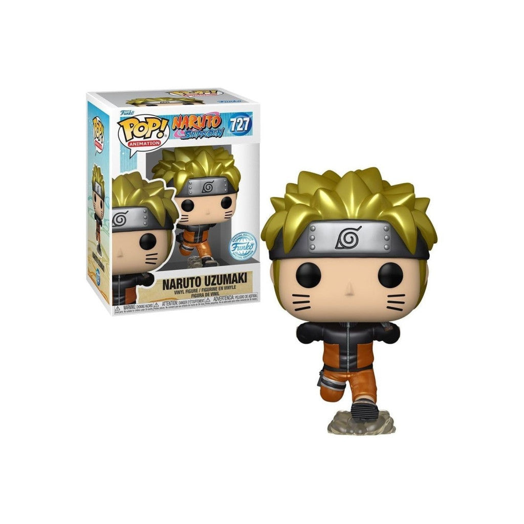 POP241 Figurine Vinyl FUNKO POP NARUTO SHIPPUDEN : Naruto metallic edition #727