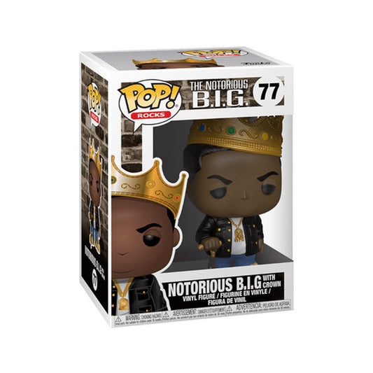 POP100 Figurine Vinyl FUNKO POP The Notorious B.I.G. : with Crown #77