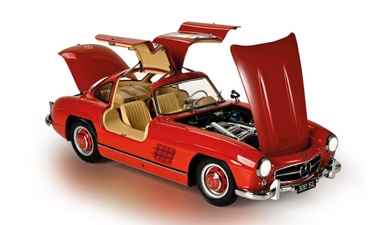 IXC3 Voiture 1/8 IXO Kit à monter : Mercedes Benz 300 SL rouge