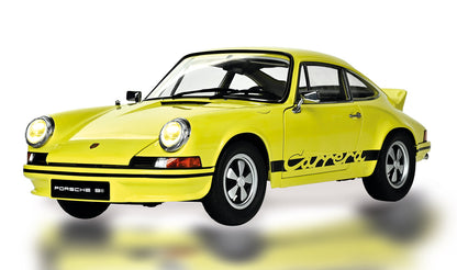 IXC4 Voiture 1/8 IXO Kit à monter : Porsche 911 Carrera RS 2.7 Jaune
