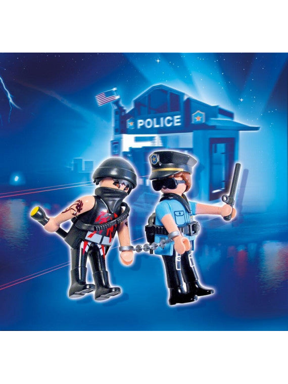 PLY36 PLAYMOBIL DUOPACK Policier et bandit 5816