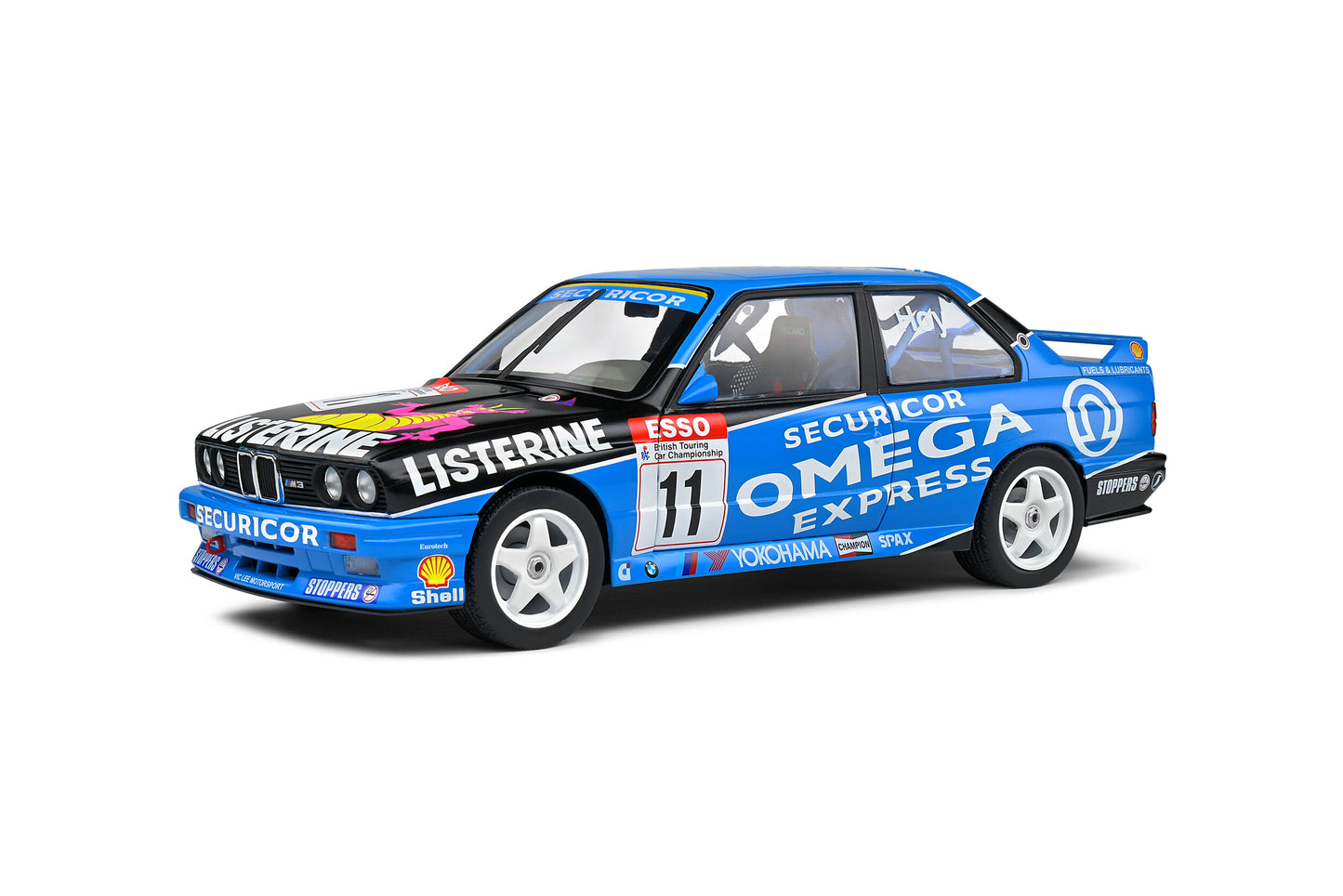 DH522 Voiture 1/18 SOLIDO BMW E30 BTCC #11 1991