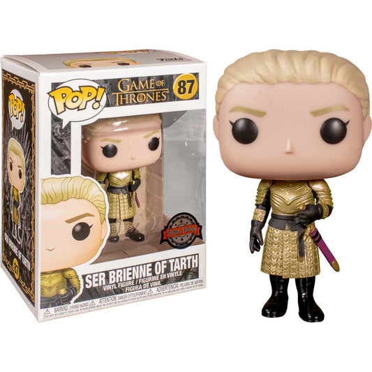 POP142 Figurine Vinyl FUNKO POP Game of Thrones : Ser Brienne of Tarth *Special Edition* #87