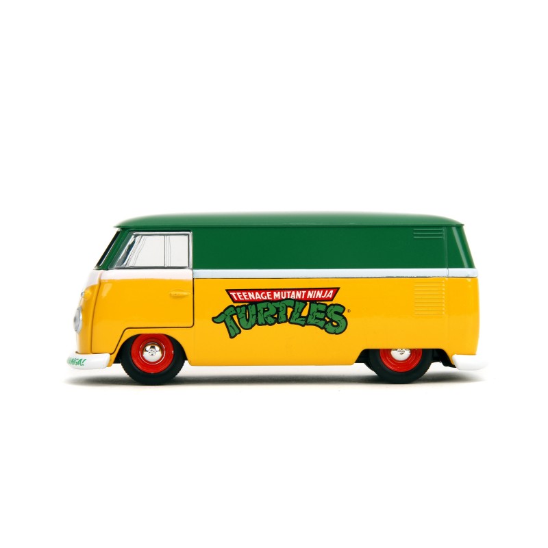 J666 Voiture 1/32 JADA Tortues Ninja : Volkswagen Kombi T1 (Bus) 1961