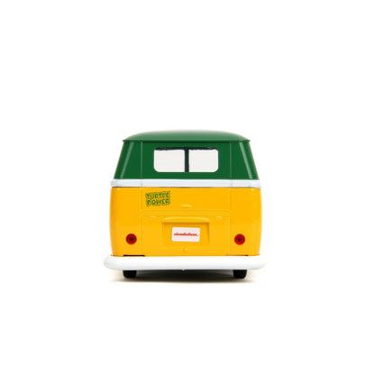 J666 Voiture 1/32 JADA Tortues Ninja : Volkswagen Kombi T1 (Bus) 1961