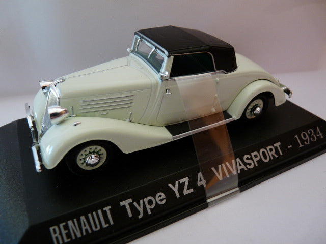 RE1 voiture 1/43 IXO : RENAULT Type YZ 4 Vivasport - 1934