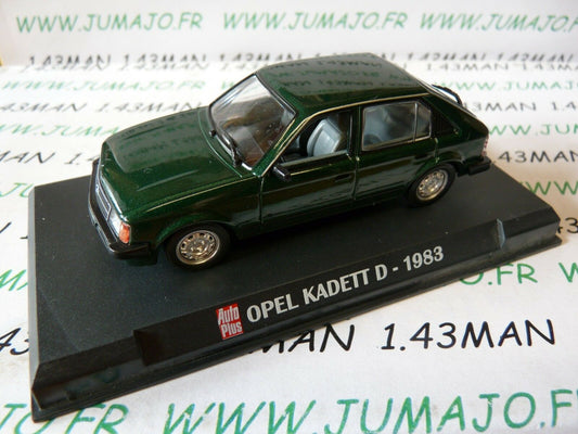 AP33 Voiture 1/43 IXO AUTO PLUS : KADETT D 1983 verte dark green