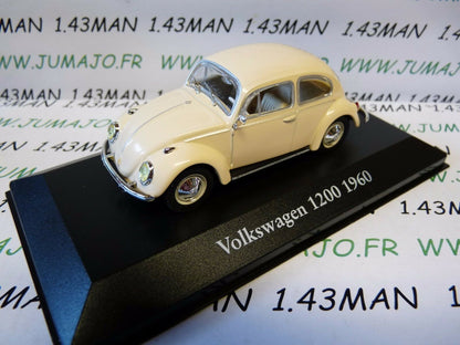 CH4G : Voitures Mythiques Atlas Chapatte : Volkswagen beetle cox 1200 1960