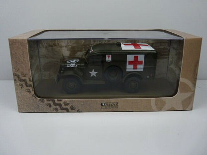 BL31Z atlas IXO 1/43 Blindés WW2 : Dodge WC54 croix rouge ambulance red cross