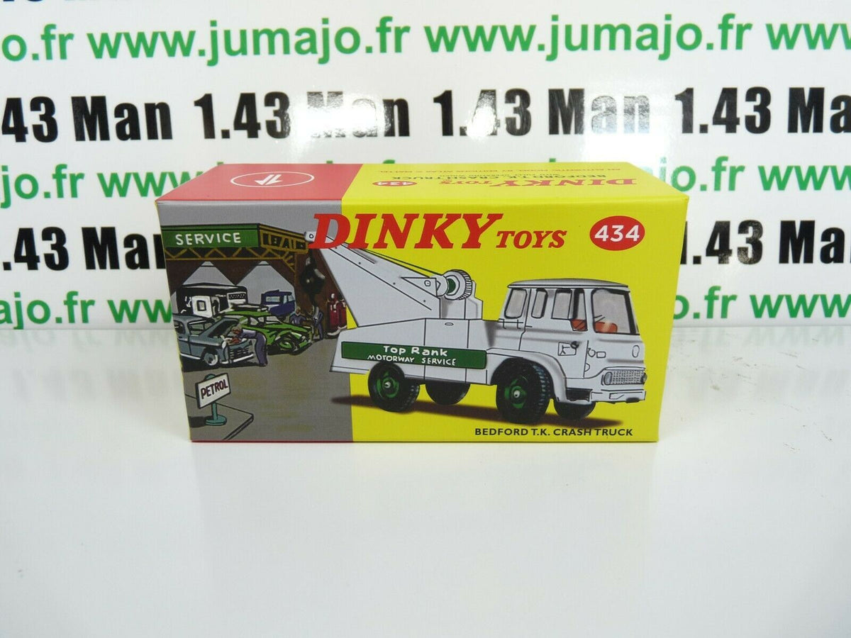 DT92 Voiture réédition DINKY TOYS Atlas : BEDFORDTK Crash Truck UK 434