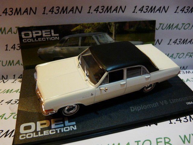 OPE4 voiture 1/43 IXO eagle moss OPEL diplomat V8 limousine 1964/1967