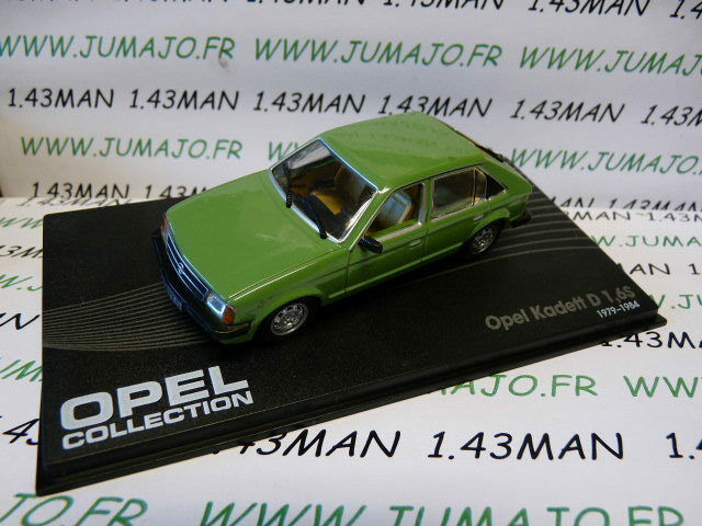 OPE57 voiture 1/43 IXO eagle moss OPEL collection n°60 : KADETT D 1.6S 1979/1984