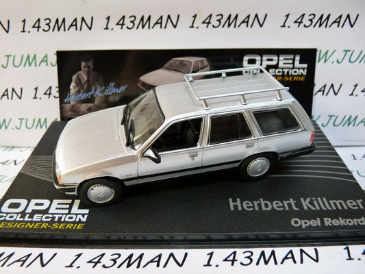 OPE130 1/43 IXO designer serie OPEL collection : REKORD E break H.Killmer