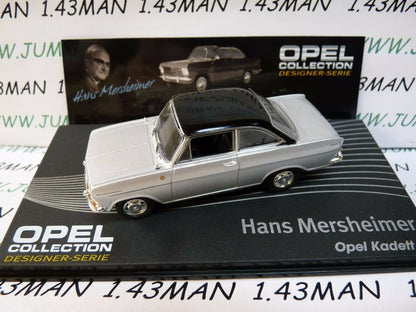 OPE135 1/43 IXO designer serie OPEL collection : KADETT A coupé H.Mersheimer