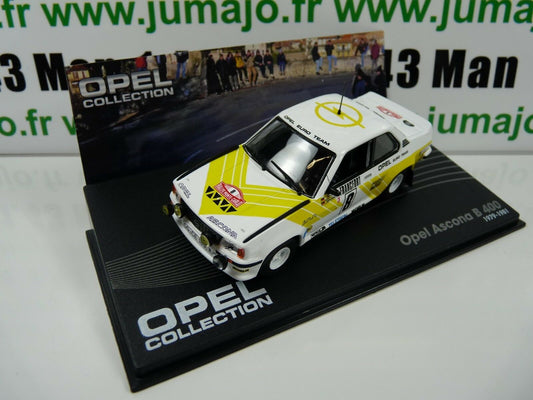 OPE109 voiture 1/43 IXO eagle moss OPEL collection : ASCONA B 400 Francfort #8