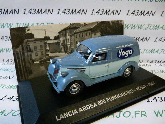 PIT83 1/43 IXO Altaya v. d'époque ITALIE LANCIA ARDEA 800 furgoncino Yoga 1953