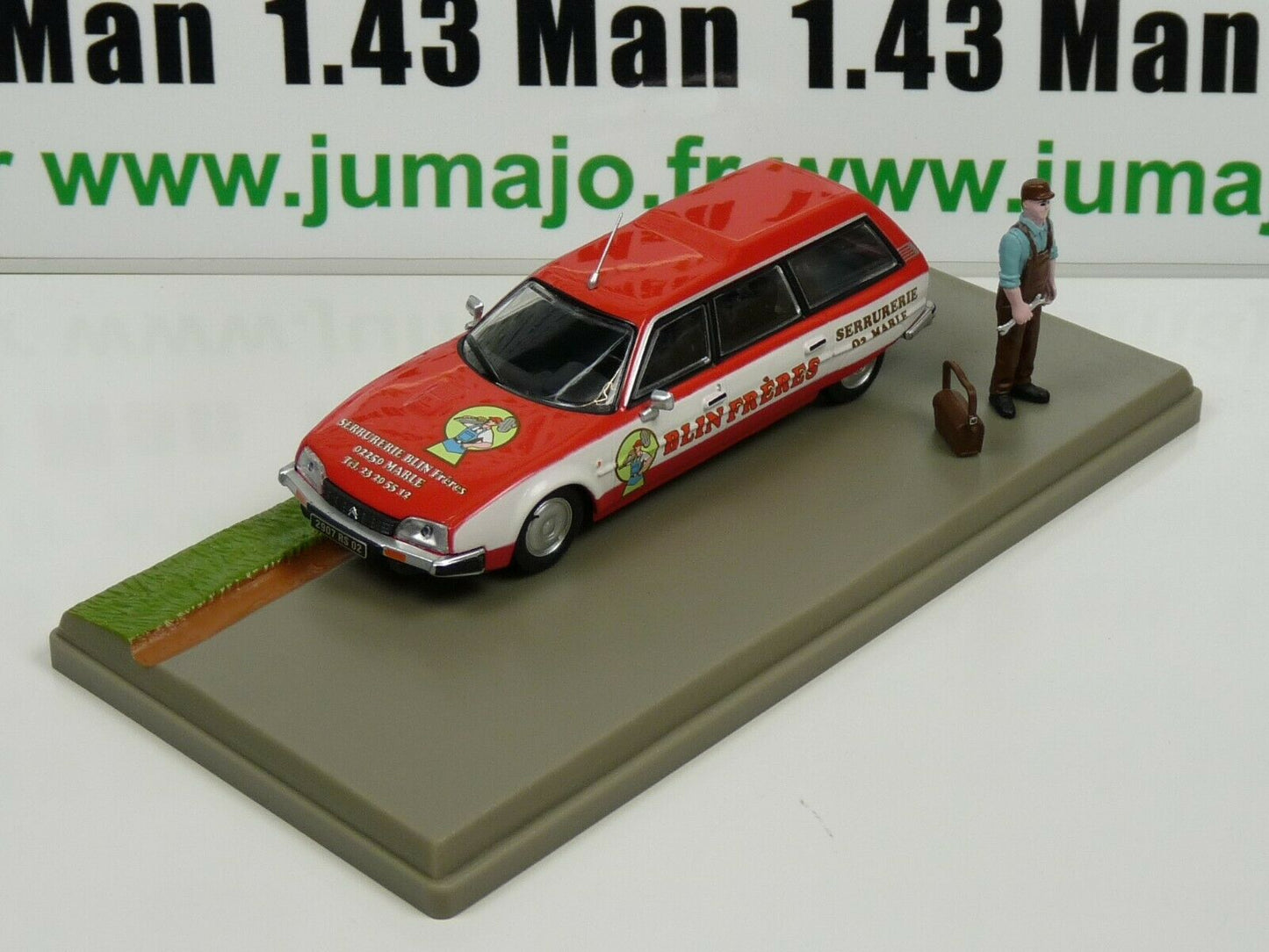 PU18 Voiture 1/43 ELIGOR Petits Utilitaires CITROEN CX Break Serrurier