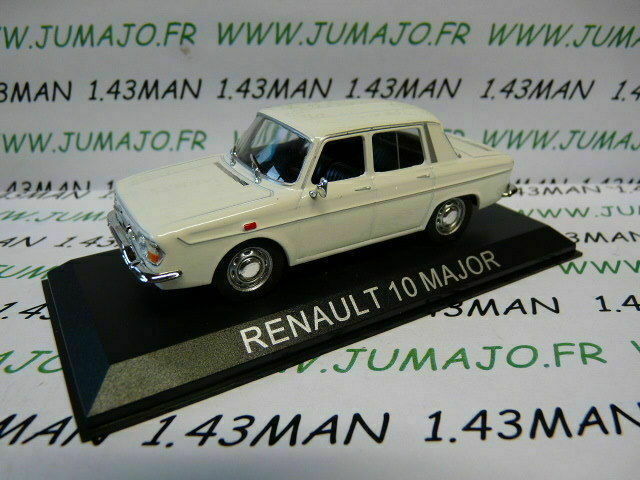 BAL13 voiture 1/43 IXO série Balkan : RENAULT R 10 Major blanche