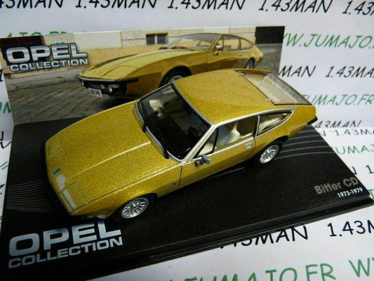 OPE95Z voiture 1/43 IXO eagle moss OPEL collection n°48 : BITTER CD