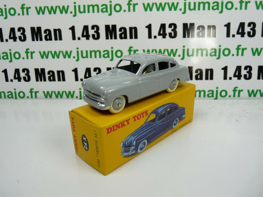 DT72 Voiture 1/43 réédition DINKY TOYS atlas 24X FORD VEDETTE 54 coffret gris