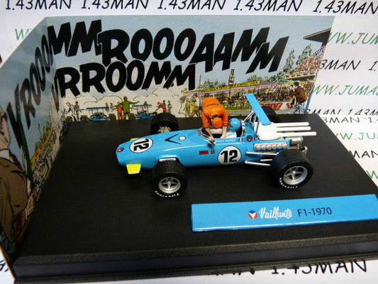MV7 voiture altaya IXO 1/43 diorama BD MICHEL VAILLANT : Formule 1 F1 1970
