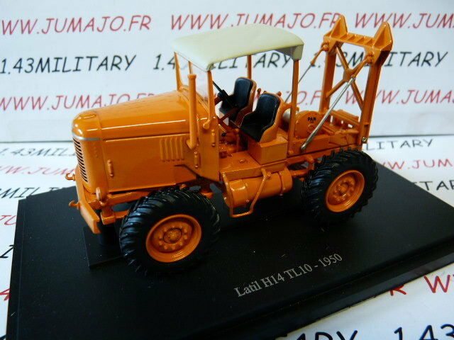 TR85 Tracteur 1/43 universal Hobbies LATIL H14 TL 10 1950 forestier