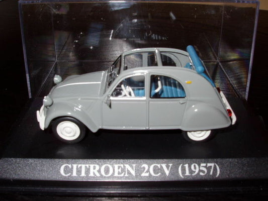 VA1 voiture 1/43 altaya IXO CITROËN 2 CV  1957 grise