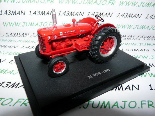 TR20 Tracteur 1/43 universal Hobbies n° 120 McCORMICK IH WD9 1949 Blister abimé