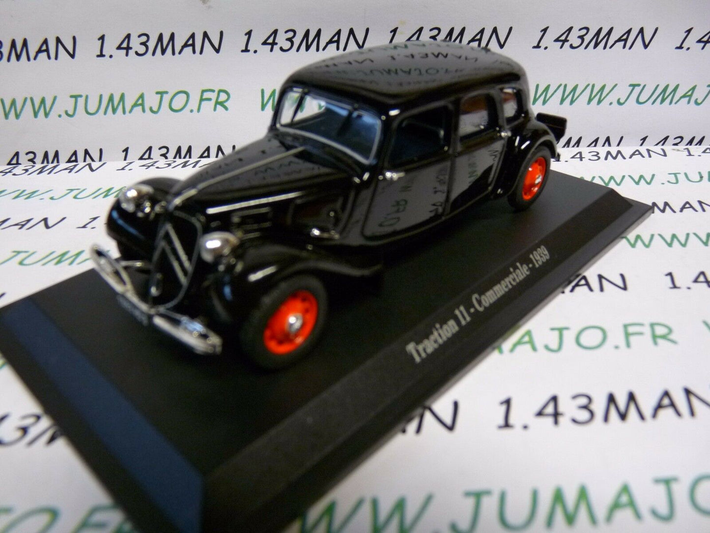 TRA36 voiture 1/43 atlas traction NOREV :  traction 11B Commerciale 1939