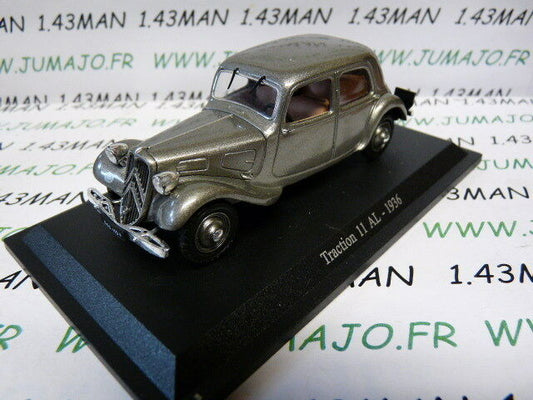 TRA47 voiture 1/43 atlas traction NOREV :  traction 11 AL 1936