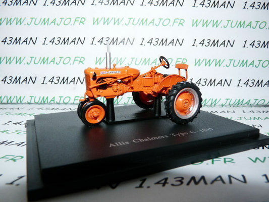 TR135 Tracteur 1/43 universal Hobbies n° 135 ALLIS CHALMERS Type C 1947