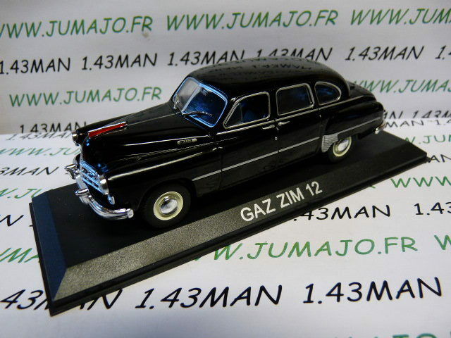 BAL38Z Voiture 1/43 IXO DEAGOSTINI Balkans BLISTER ABIMÉ GAZ ZIM 12 limousine