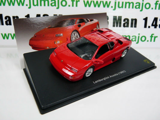 LB66 voiture 1/43 IXO LAMBORGHINI : ACOSTA 1997