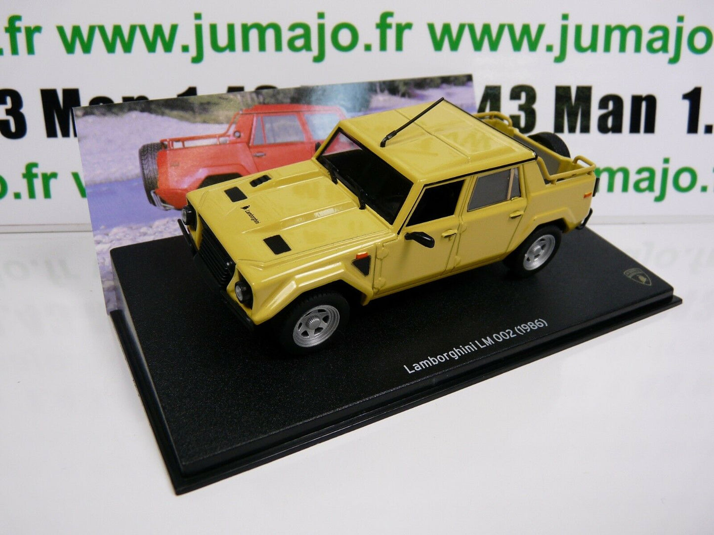 LB23 voiture 1/43 IXO LAMBORGHINI : LM 002 1986 4X4