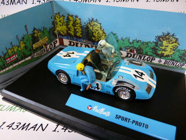 MV3 voiture altaya IXO 1/43 diorama BD MICHEL VAILLANT : SPORT PROTO n° 3