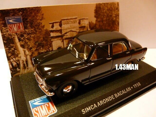 SIM27Z altaya IXO 1/43 SIMCA : Aronde Bacalan 1958