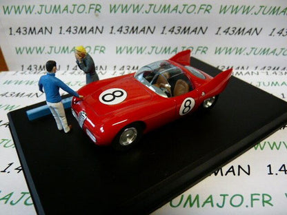 MV37 voiture altaya IXO 1/43 diorama BD MICHEL VAILLANT : MARATHON '57 n°37