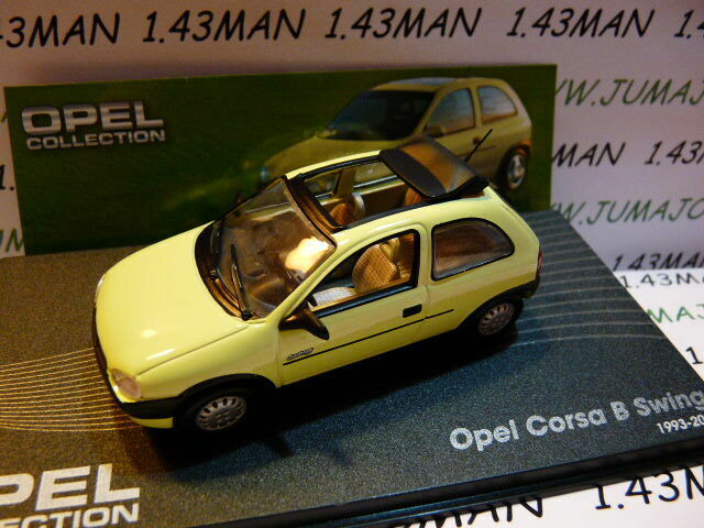 OPE74 voiture 1/43 IXO eagle moss OPEL collection : CORSA B swing 1993/2000