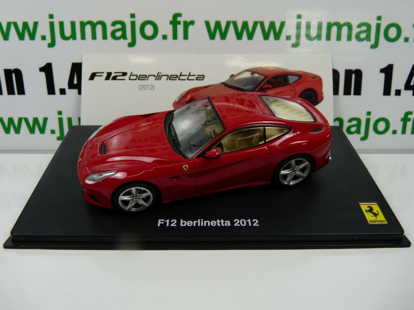 FER28 voiture 1/43 IXO hachettes FERRARI GT : F12 berlinetta 2012